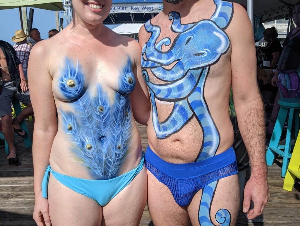 Fantasy Fest: Body Painting || Key West, FL